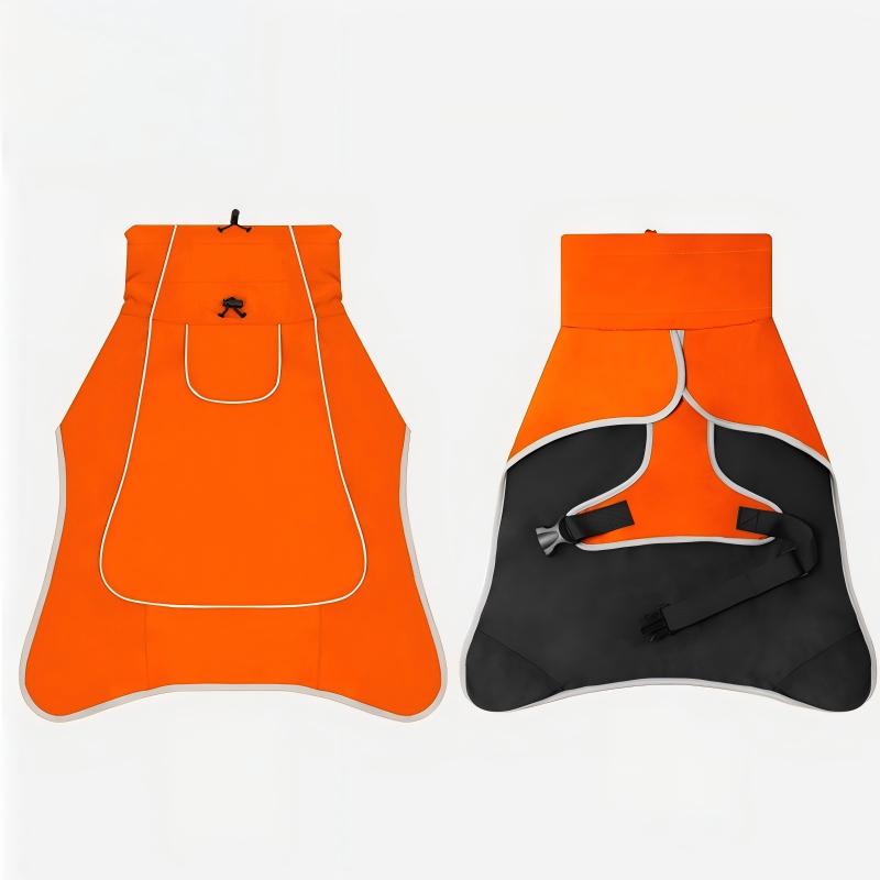 Medium Large Dog Waterproof Windbreaker Warm Pet Jacket Outdoor Hunting Clothes Autumn Winter Four Seasons Dog Apparel