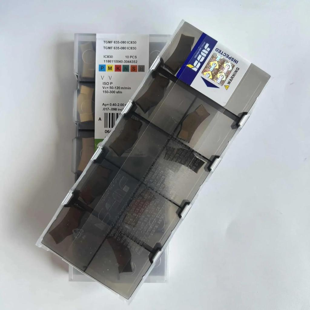 TGMF635-080 IC830 /Industrial indexable Carbide Inserts 10 PCS