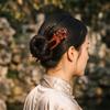 U-Shaped Wood Hairpin Double Side Hanfu Hair Accessories  Hanfu Headwear