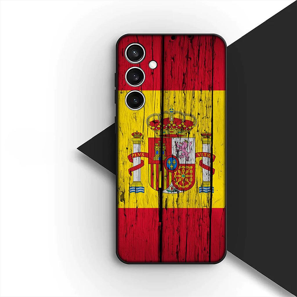 Hülle für Apple iPhone 12 13 Pro Max Mini ProMax X XR Air 13Pro XS Handyhülle Weiche Hülle Spanien Fußball Nr. 19 Fußball Nr.19 Flagge