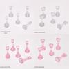 Raised Plastic Nail Art Practice Display Stand for Wearable Nails