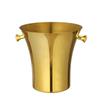 European Stainless Steel Ice Bucket Beer Red Wine Juice Drink Cooler Bar Family Party Champagne Ice Bucket Bar Wine Accessories