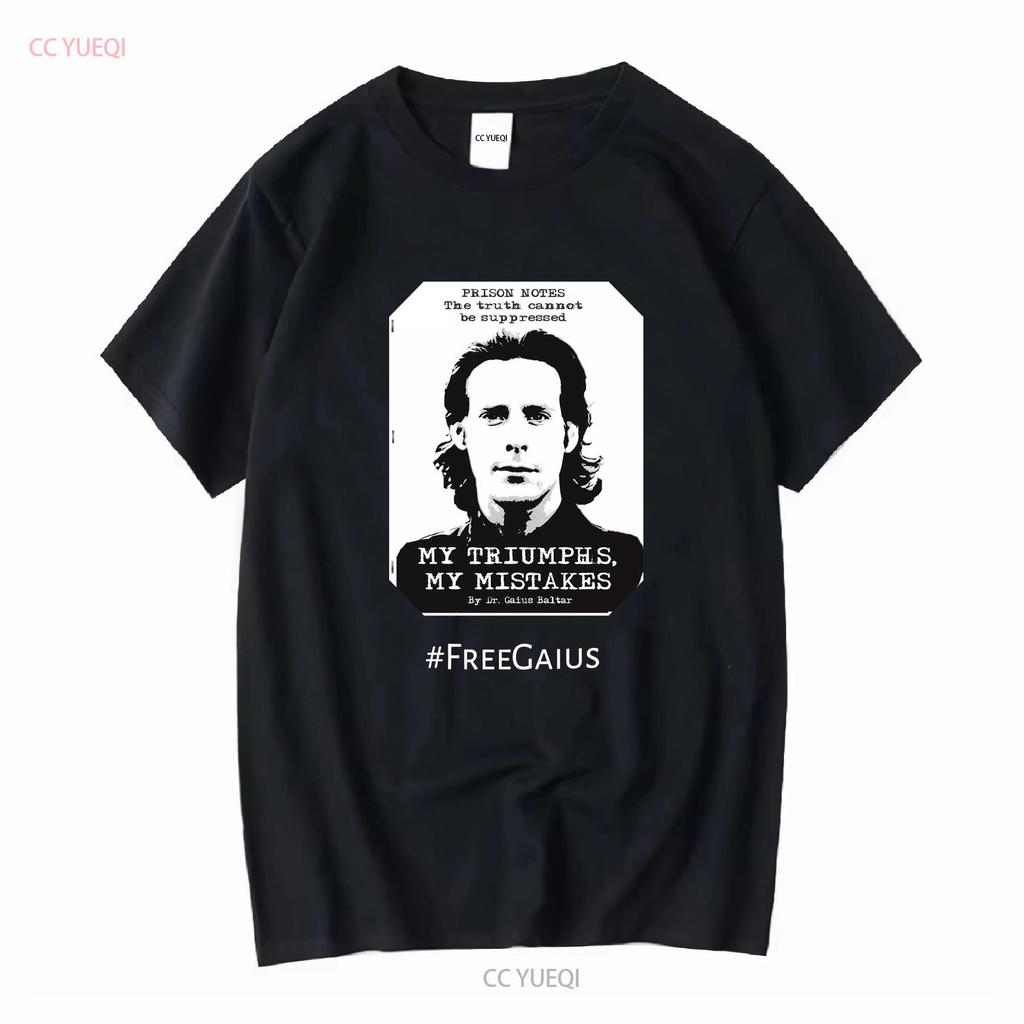 Battlestar Galactica T Shirt Gaius Baltar long or short sleeves vintage Washed Soft Comfortable Unisex streetwear Versatile