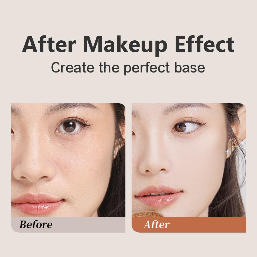 2Pcs/set Powder Puff Set Box with Mirror Wet And Dry Dual Use Super Soft Makeup Sponge And Loose Powder Air Cushion