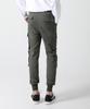 Jikeulib Elastic Waist Flap-To-Pocket Stretch Jogger Pants