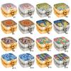 Pfau Diamant Malerei Spiegel Organizer Box Mini DIY Diamant Kunst Make-up Tasche 5D DIY Geldbörse für Ohrringe Halskette Ringe