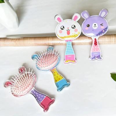 Cartoon Hair Brush High Quality Anti-knot Massage Hair Comb Children Kids Cute Rabbit Hairdressing Comb Small TT Hair Care Combs