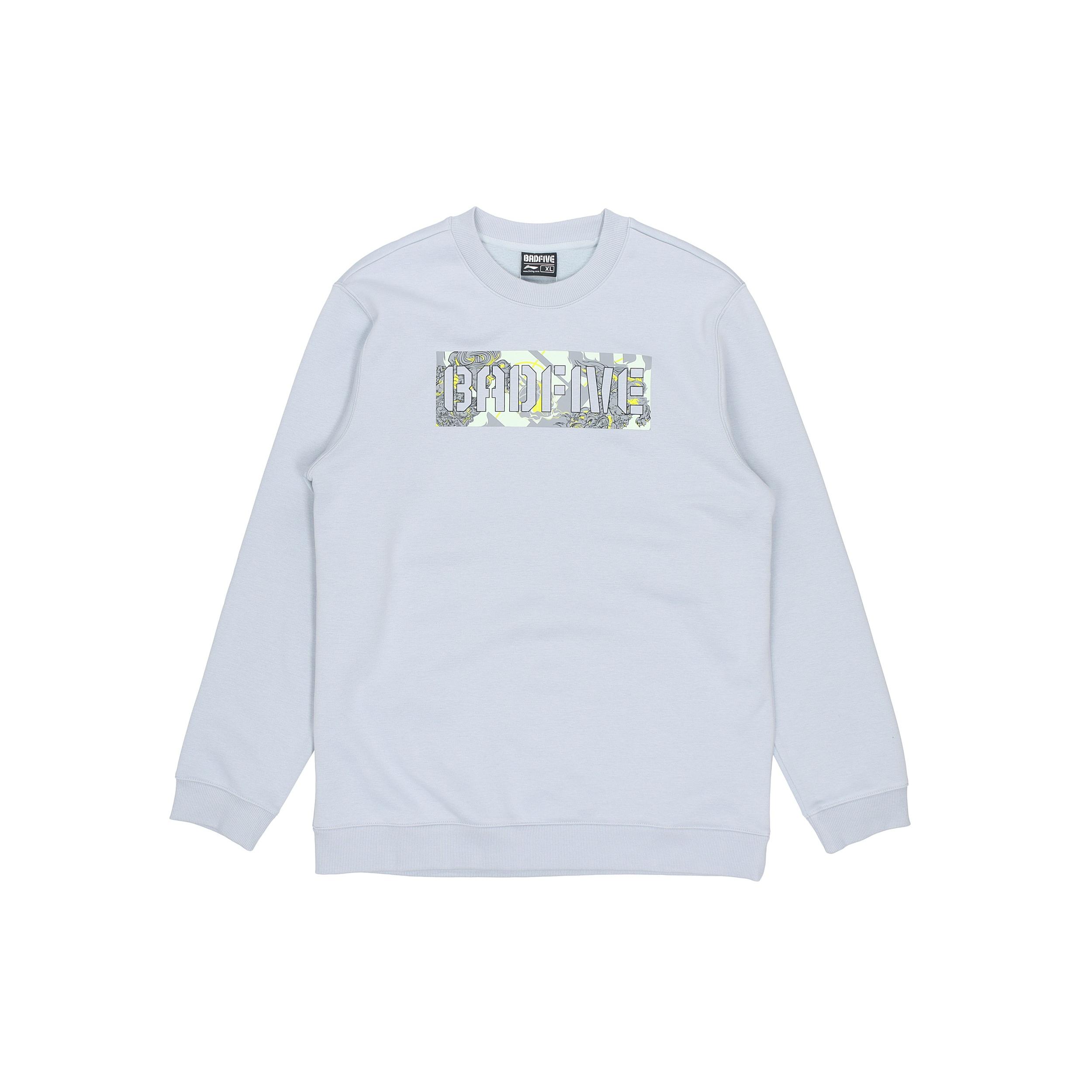 Li Ning Sweatshirt Unisex Light Blue AWDRB91-4 XXL