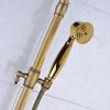 Bathroom Use Vintage Shower Head High Pressure Detachable Shower Brass Shower Head Heavy-duty Construction Leak-resistant