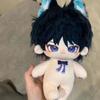 Genuine Genshin Impact Plush Toys 20cm Scaramouche Wanderer Plushie Dolls Figure Decor Soft Stuffed Dress Up Children Toys Gifts