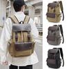 High Capacity Backpacks Men's Outdoor Travel Canvas Bag Retro Trendy School Backpack for College Fashion Students