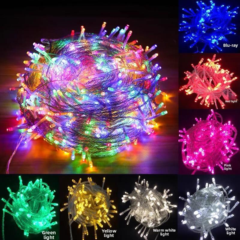 Lichterkette LED Set mit Wasserschutz für festlichen Innen- und Außenbereich