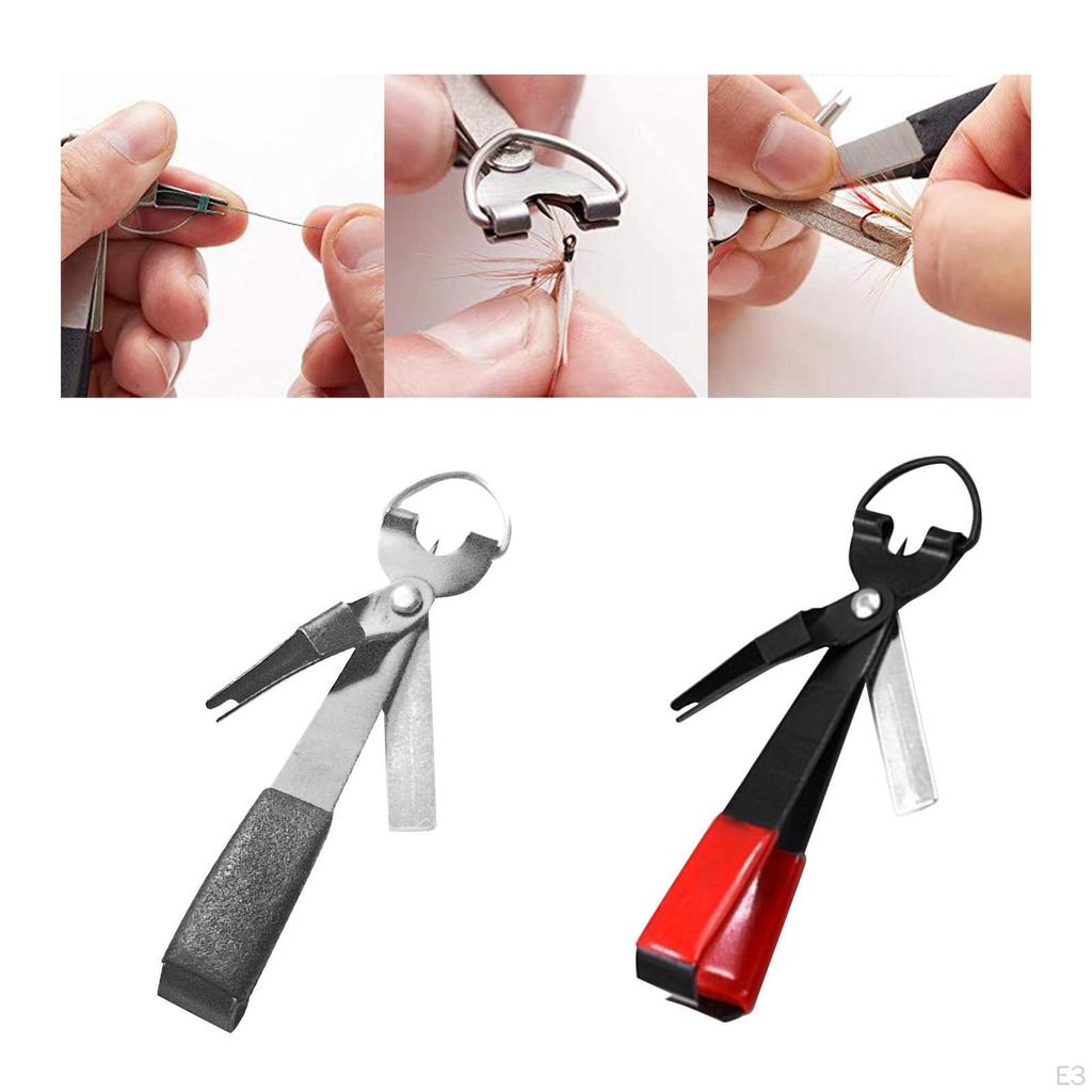 Narzędzie do wiązania węzłów 4 w 1 Sprzęt Akcesoria Części Obcinacz żyłki Retraktor Hak dla Początkujących Słodkowodny