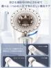 Shower Head Micro Nano Bubble Original Double Pressure Boosting and Cleaning Water Saving Shower Head Water Stop Mode High Water Pressure Shower Head