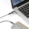 Mini adapter USB 3.1 do typu C, męski i żeński, złącze do szybkiego przesyłania danych i ładowania typu C, 10 Gb/s