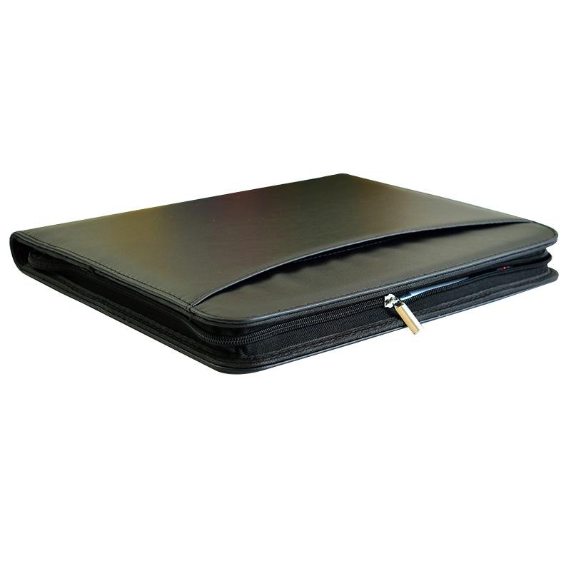 

Многофункциональная офисная папка Bview Art формата А4 из искусственной кожи с застежкой-молнией