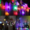 LED Globe Ball String Lights Battery Power Twinkle Lighting Christmas Wedding Party Decor Waterproof Garland Fairy String Lights