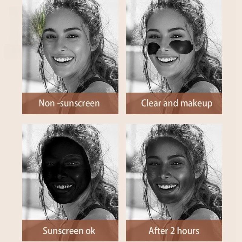 Smart UV Sunscreen Test Camera Makeup Mirror with LED Makeup Mirror Beauty Sunscreen Detection Vanity Mirror