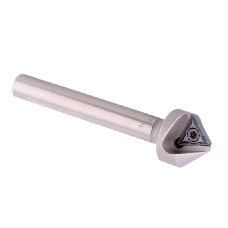 Aifeimol 45° CNC Milling Chamfer Cutter Holder (TC-12, Straight Shank)