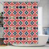 Modern Geometric Shower Curtain Waterproof Bathroom Decor
