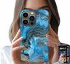 Etui Do Iphone 14 Pro Max - Marmurkowe Wzory Obudowa Case + Folia