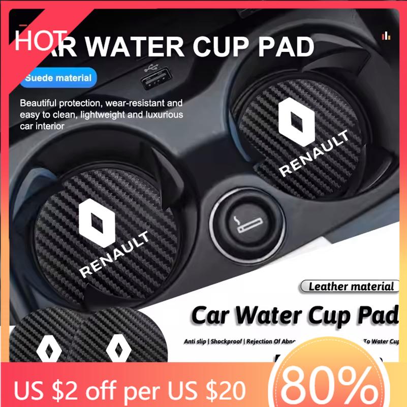 Pro Renault 2026 Nové poklice pro Renault Megane 2 3 4 Twingo Clio Talisman Captur Trafic Kwid Auto Podložka s texturou uhlíkových vláken