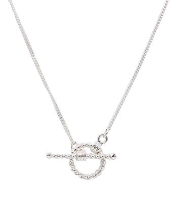 925 Silver Necklace Mantel Chain Kihei Accessory Simple Unisex Metal Hypoallergenic Made In Japan Silver SV14 40cm [miwaki] Men's Women's