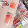 FLORTTE 10-Color Lip Palette Multifunctional Lip Gloss & Lipstick Moisturizing Pigmented Easy to Apply for Glossy Lips