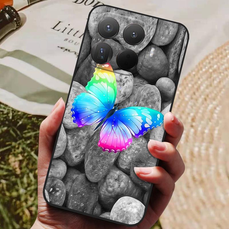 Für Xiaomi 15T Pro Hülle 15TPro Cover Funda Luxus TPU Stoßfest Cartoon Silikon Handyhülle Für Xiaomi 15T Pro Coque 6.83"