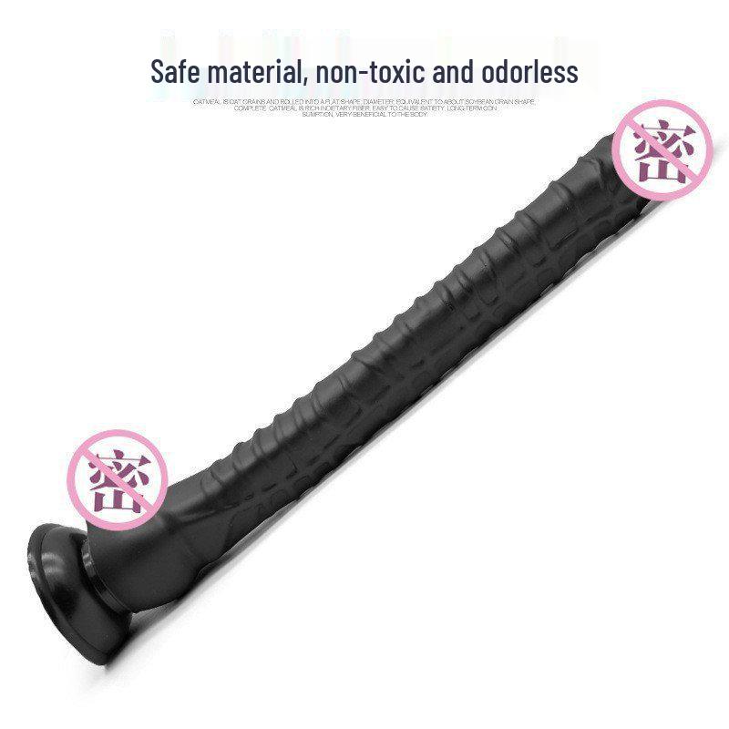 40cm Realistischer Saugnapf Dildo Massager, 4,6cm Dick, Erotisches Spielzeug für Erwachsene