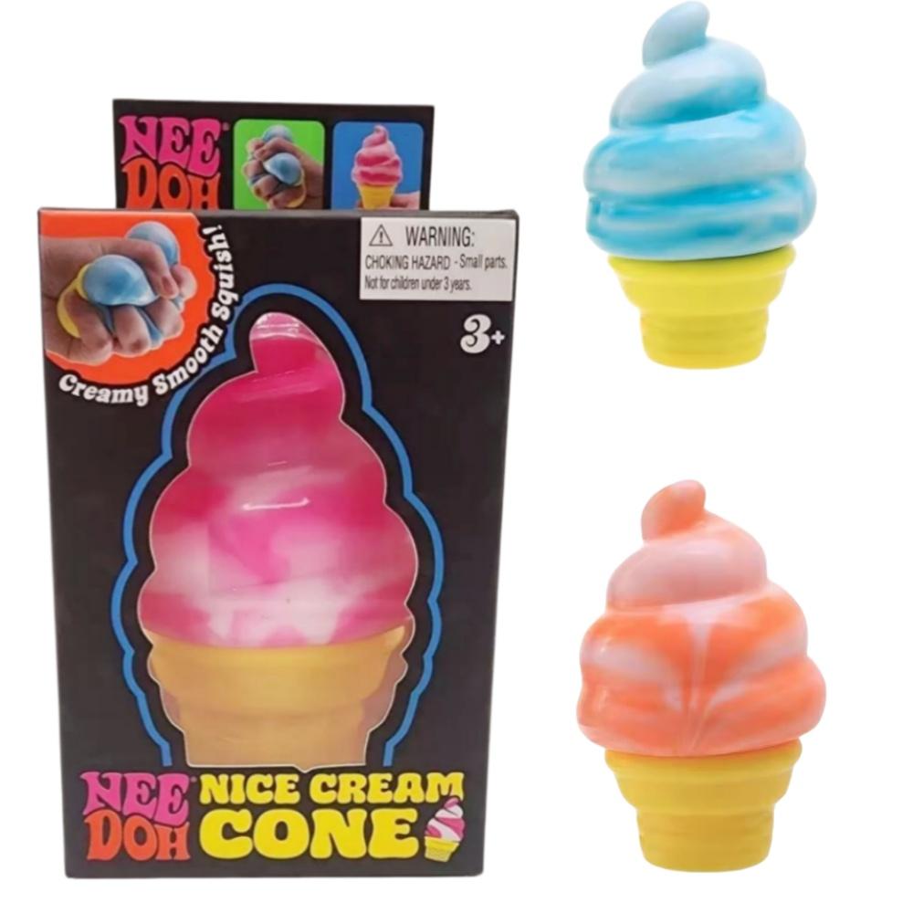 New Schylling Needoh Ice Cream Sensory , Squeeze Toy Stress Relief Blocks, Stress Reduction, Puzzle Solving Emotional Regulation