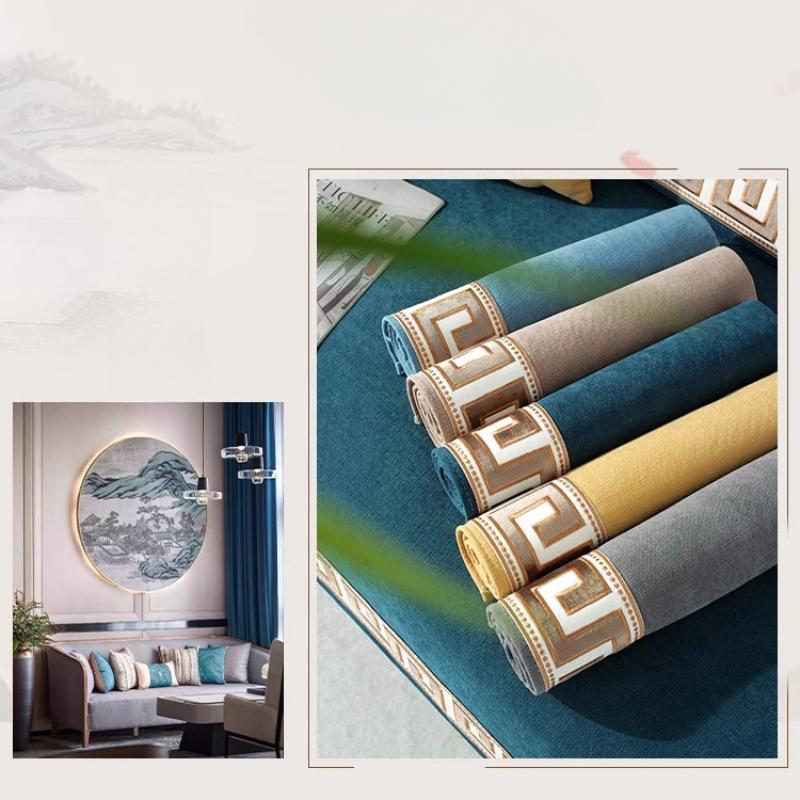 Four Season Sofa Cover Thick and Durable Anti Slip Sofa Cushion Chinese Embroidered Sofa Towel Leather Fabric L-type Sofa Universal