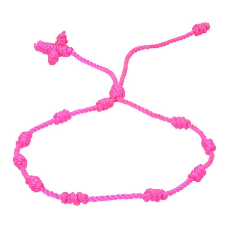 Multicolor Zodiac Friendship Bracelet for Parent-Child, Men & Women