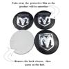 4PCS 56/60/65mm Car Wheel Center Sticker Hub Badge for Dodge AVENGER CALIBER CARAVAN Challenger CHARGER DART DURANGO JOURNEY RAM