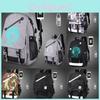 Cartoon Pattern Backpack With Usb Charging For Students And Daily Use