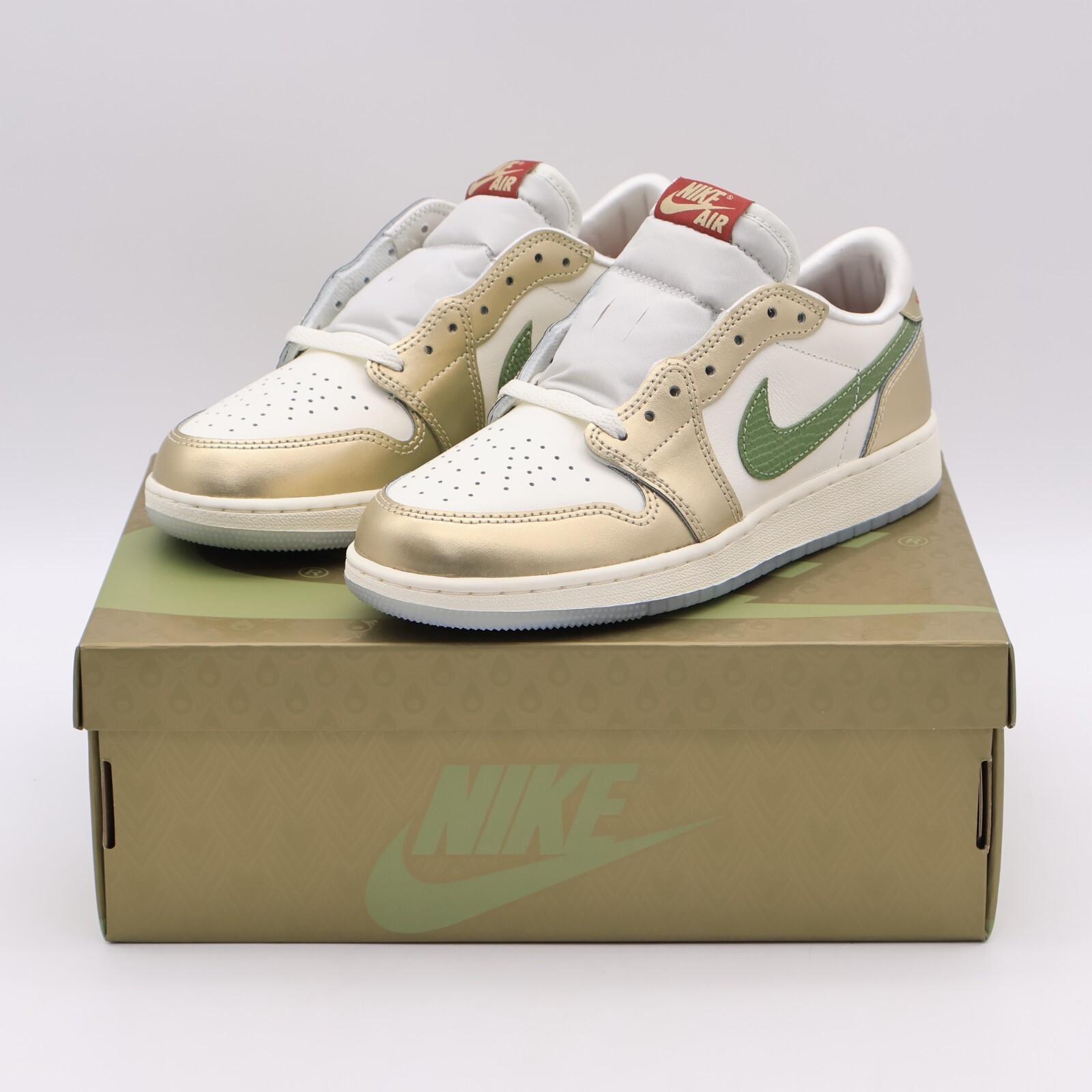 FQ6593-100 Nike GS Air Jordan 1 Low OG Chinese New Year Year of the Dragon 6Y