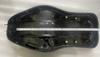 Dual Seat Black Leatherite With White Beading Fit For BSA Classic Motorbikes