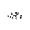 Metal Zipper Top & Bottom Stops: No. 3, 5, 8, 10 | I-Shaped, U-Shaped, Four-Pronged Codes