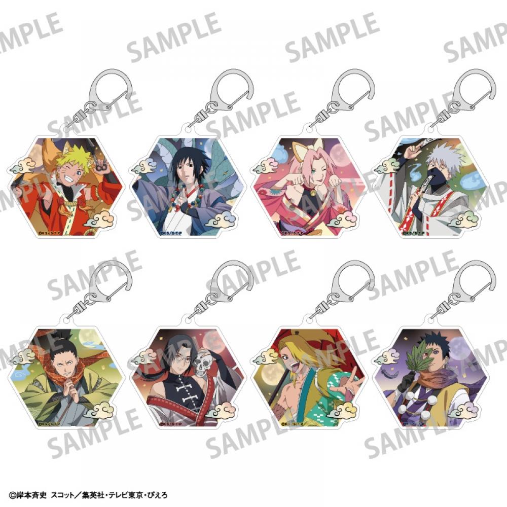 

Naruto Trading Acrylic Key Chain 1box 8pcs