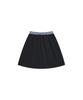 Seutyudioaenpaleukeu Contrast Waist Skirt With Inner Shorts_Navy