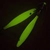 10Pcs Octopus Cuttlefish Hook Fishing Lures Shrimp Lure Bait Squid Jig 3.6g Glow Jig Hooks Luminous Squid Jig Hard Bait