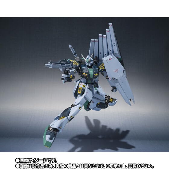 METAL ROBOT Spirits Nu Gundam with Fin Approximately 160mm ABS PVC Painted Movable Figure (Ka Signature) <SIDE MS> Mass-produced (equipped Funnels) &