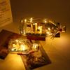 Creative Light-Up Mediterranean Sailboat Wish Bottle - Glass Gift for Birthdays & Graduations