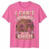 I Cant I Have Plans In The Shed Woodworking Hobbies Mens Womens Graphic Tee