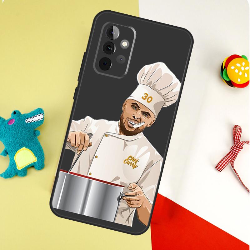 Baking Cook Chef Case For Samsung Galaxy A54 A34 A24 A14 A12 A22 A32 A42 A52 A72 A52S A51 A71 A13 A53 Cover