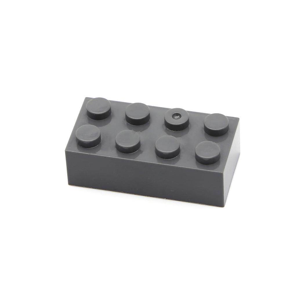 40pcs DIY Building Blocks Thick Figures Bricks 2x4 Dots Educational Creative Size Compatible With 3001 Plastic Toys for Children