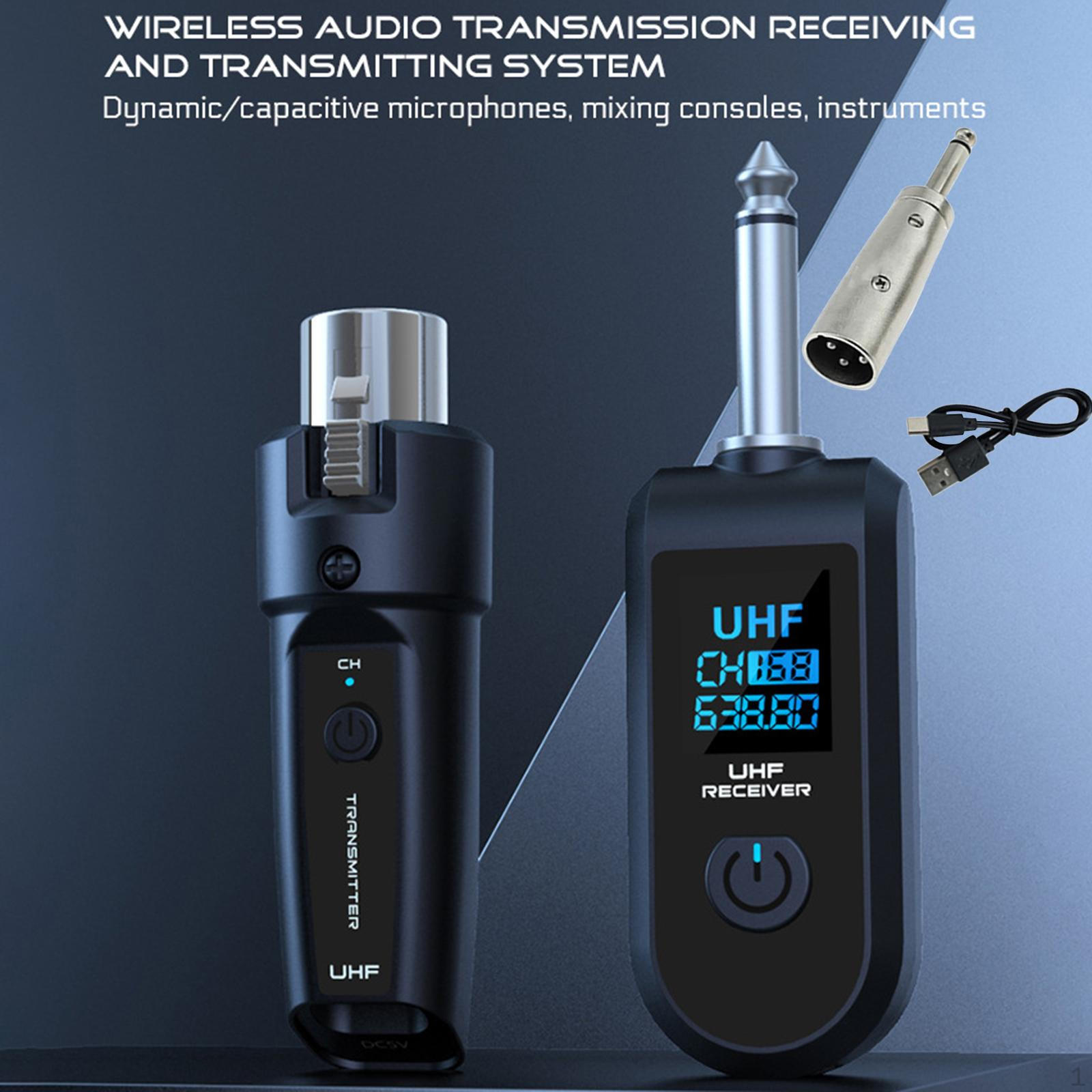 

Аудиопередатчик и приемник 110 дБ для беспроводного гитарного усилителя 1 with 1