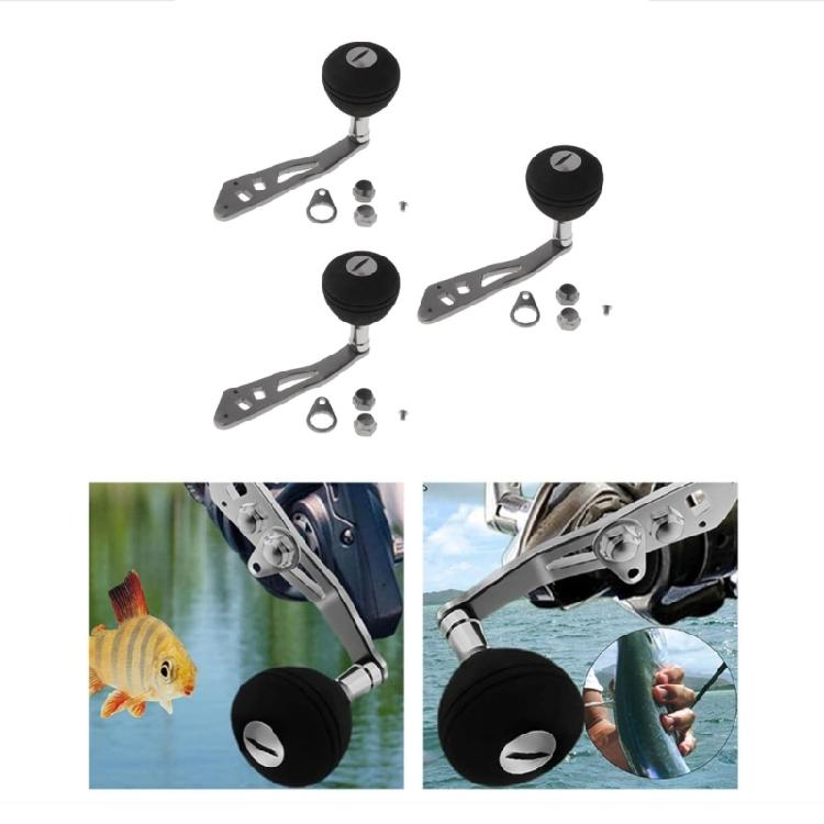 Aluminum Alloy Baitcasting Reel Power Handle Rotating Fishing Reel Handle Single Knob Fishing Reel Power Handle