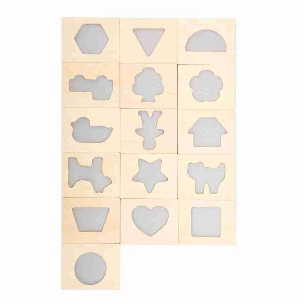 Early Learning Shape Sorter Toy Educational Geometric Shape Puzzle Pieces  Baby