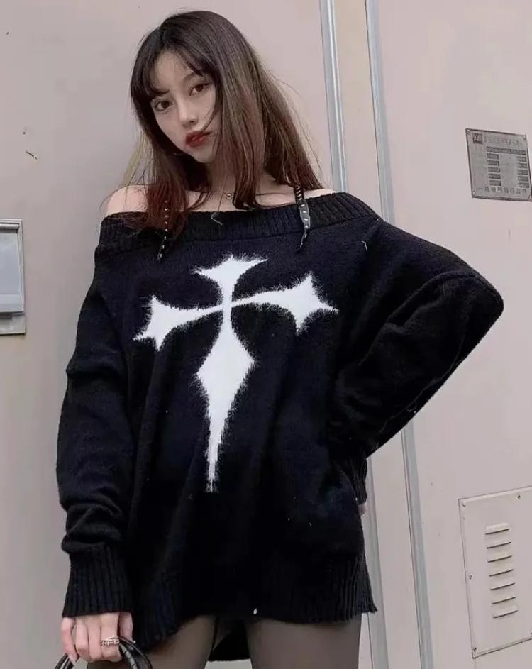 Maglia girocollo in TENCEL™ cashmere costina a manica lunga